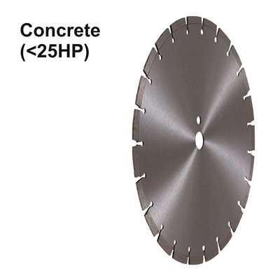 Concrete, <25HP