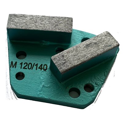 150 Grit Double Rectangle (Green, Standard Bond) A11065