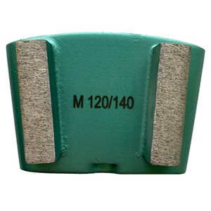 150 Grit Double Rectangle, Standard Bond (40mm x 11mmx 2 seg