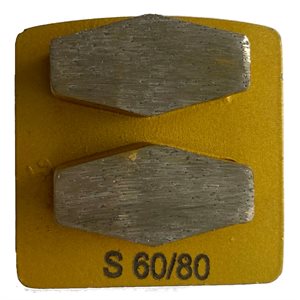 60 Grit Double Diamond (Gold, Soft Bond) A11076