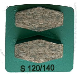 150 Grit Double Diamond (Green, Soft Bond) A11078